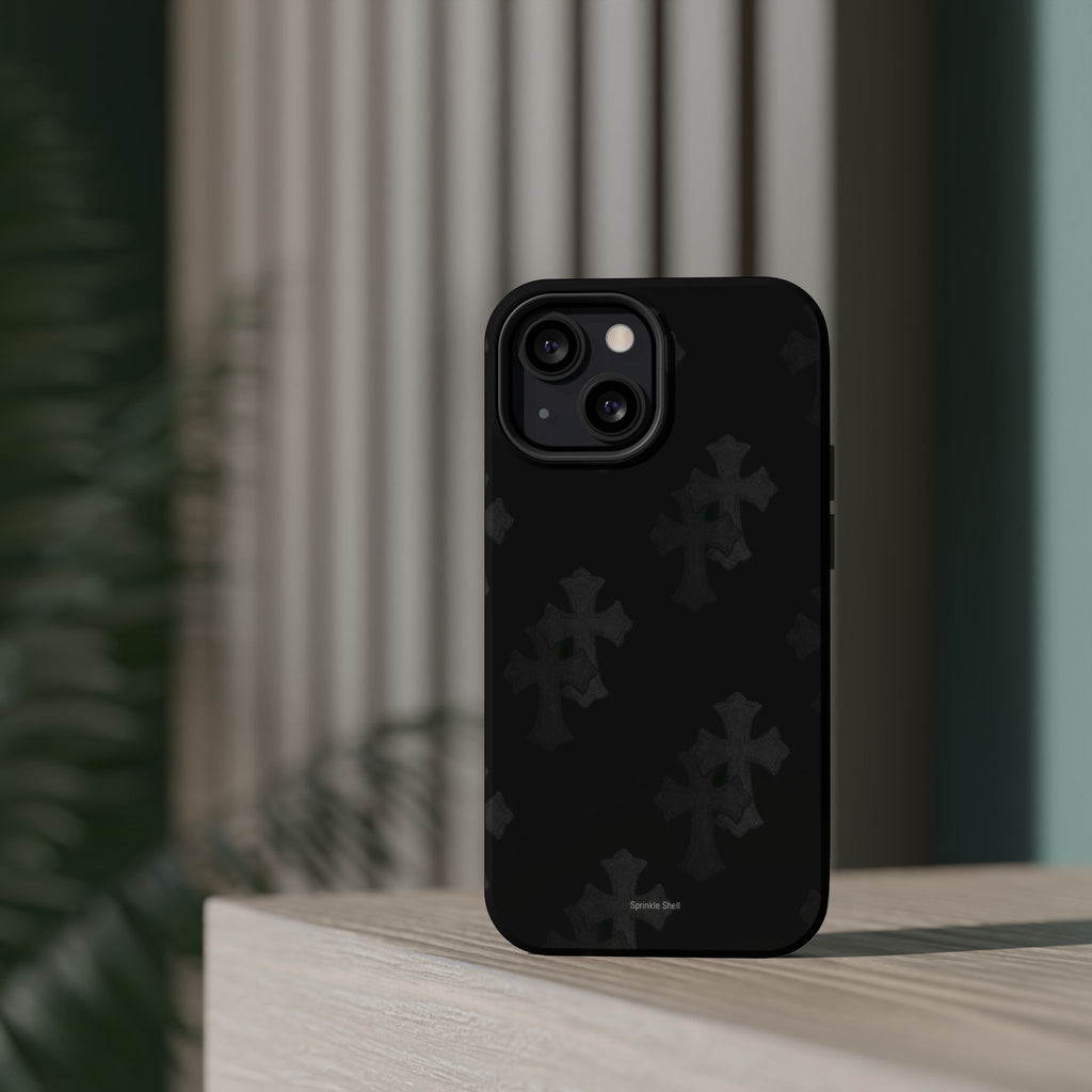 MagSafe black cross case