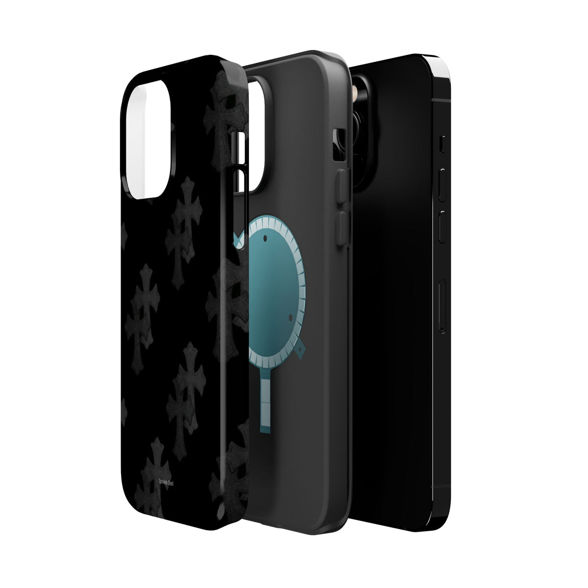 MagSafe black cross case