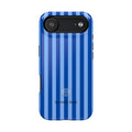 MagSafe blue striped case