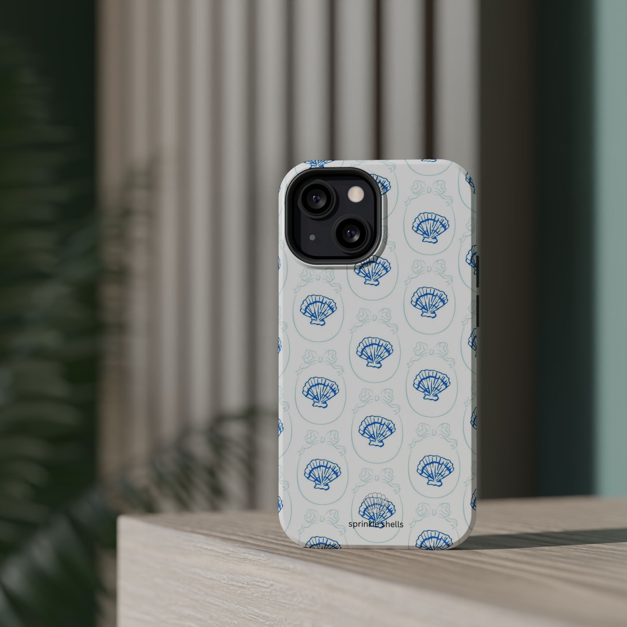 MagSafe Blue Shell iphone Case