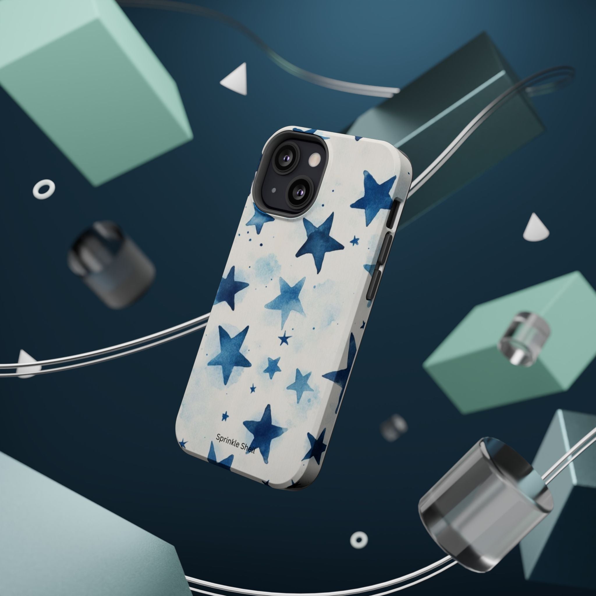 MagSafe Blue Stars iPhone Case
