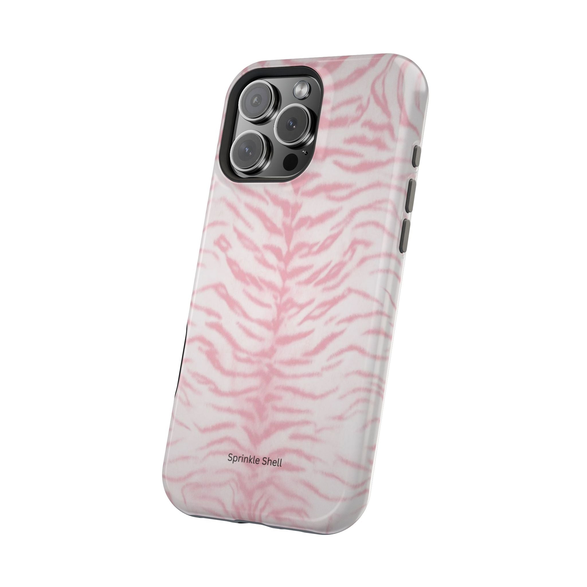 MagSafe Pink Zebra Print Iphone Case