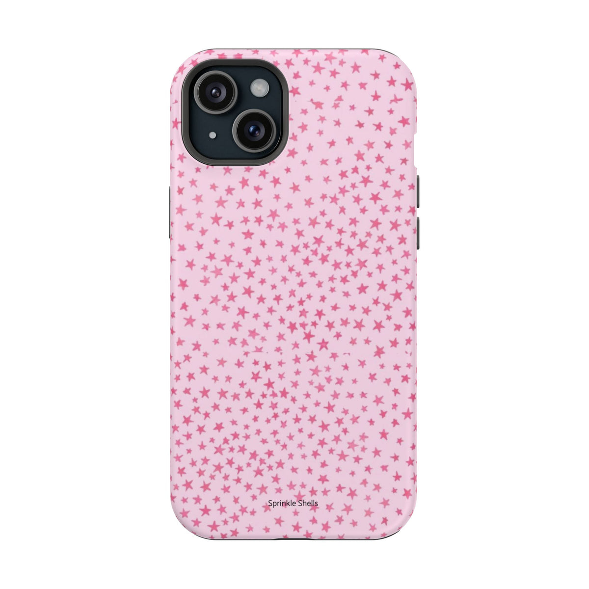 MagSafe mini pink stars case