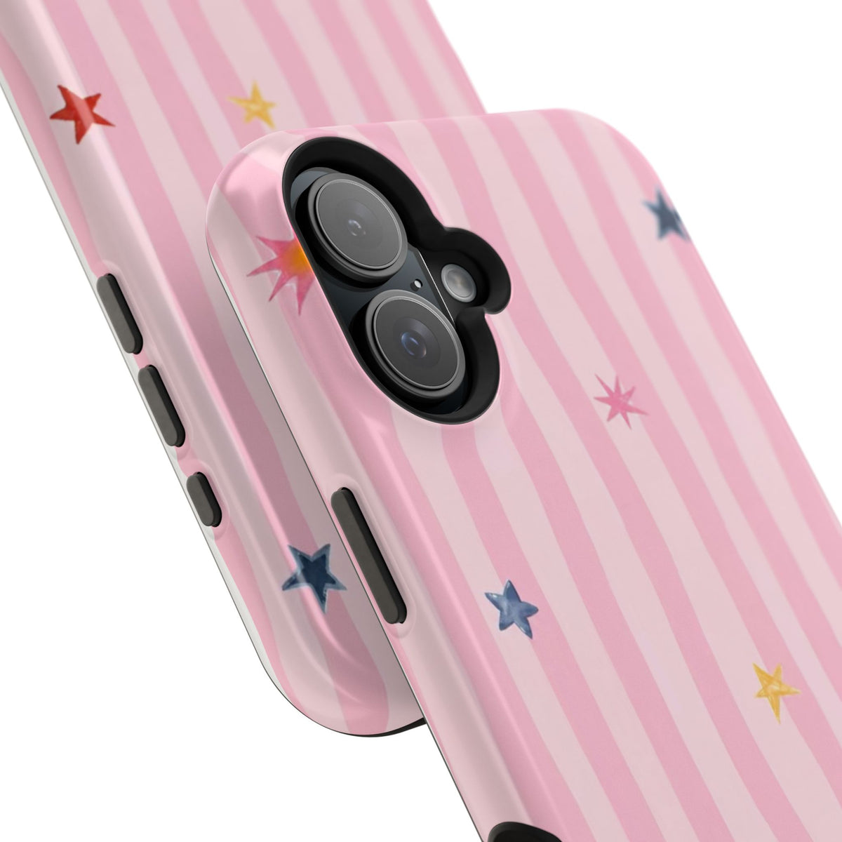 MagSafe pink lines & stars case