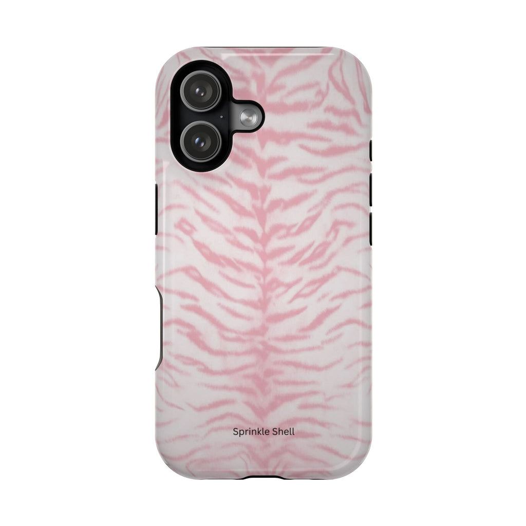 MagSafe Pink Zebra Print Iphone Case