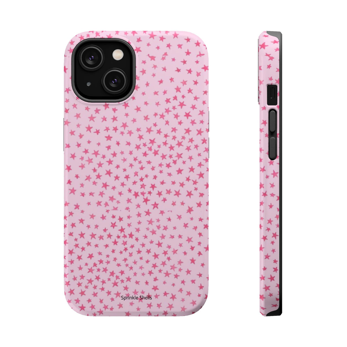 MagSafe mini pink stars case