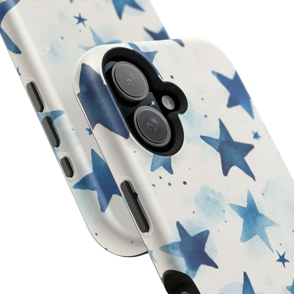 MagSafe Blue Stars iPhone Case
