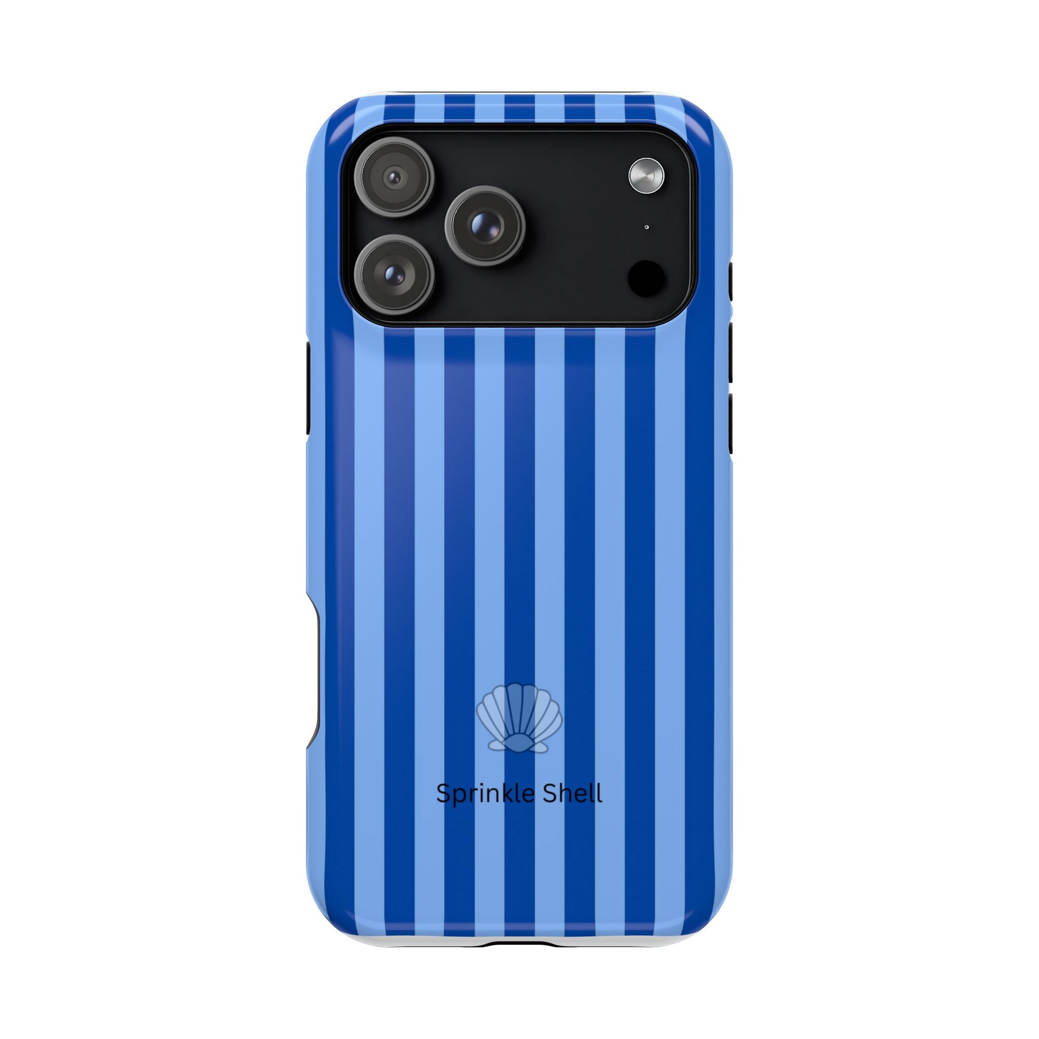 MagSafe blue striped case