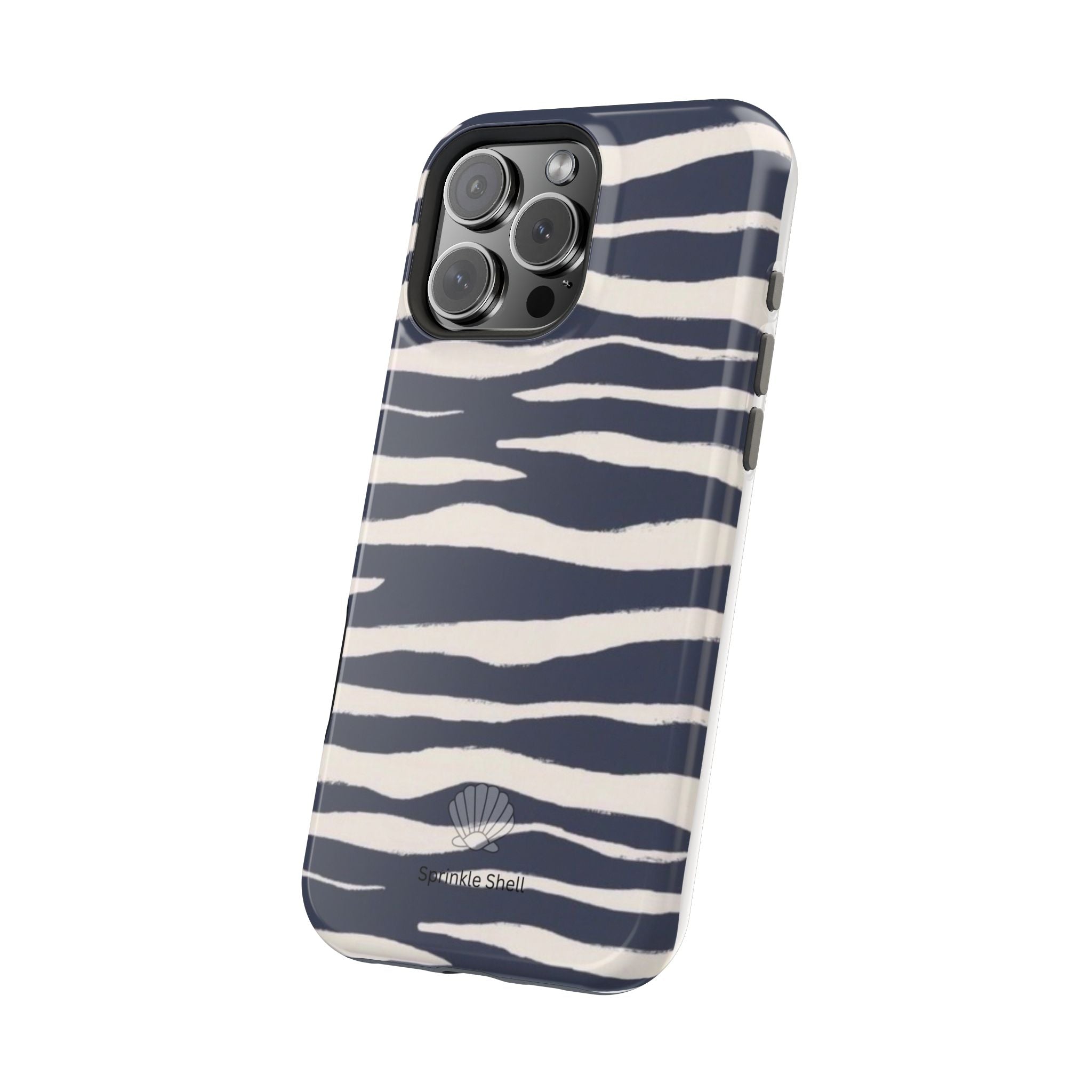 MagSafe Blue zebra print case