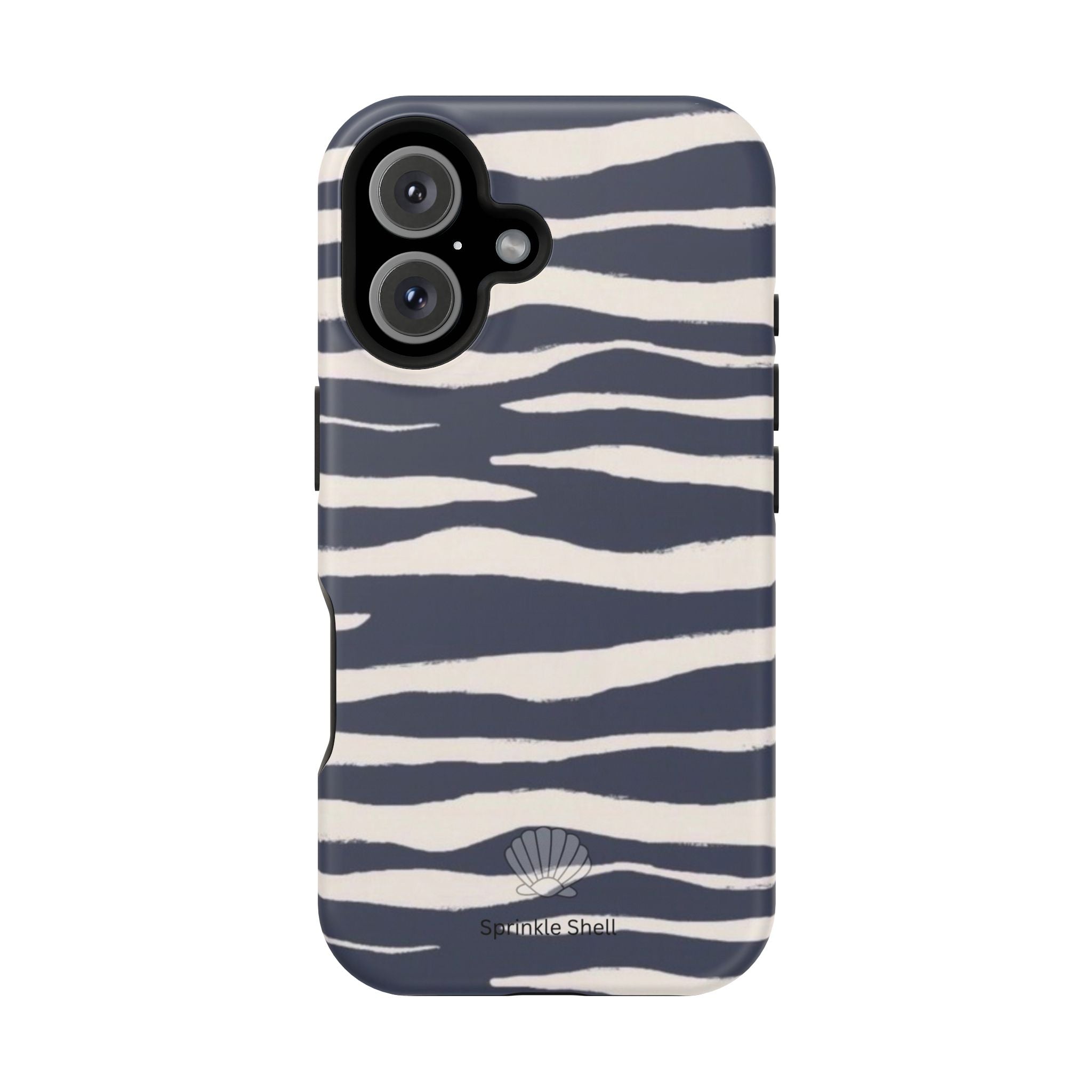MagSafe Blue zebra print case