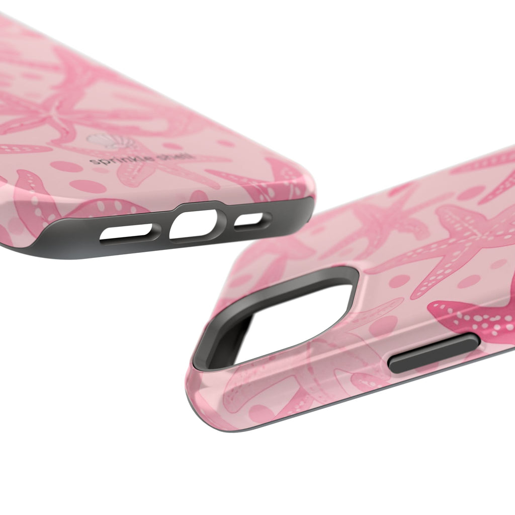 MagSafe Pink Starfish Iphone Case