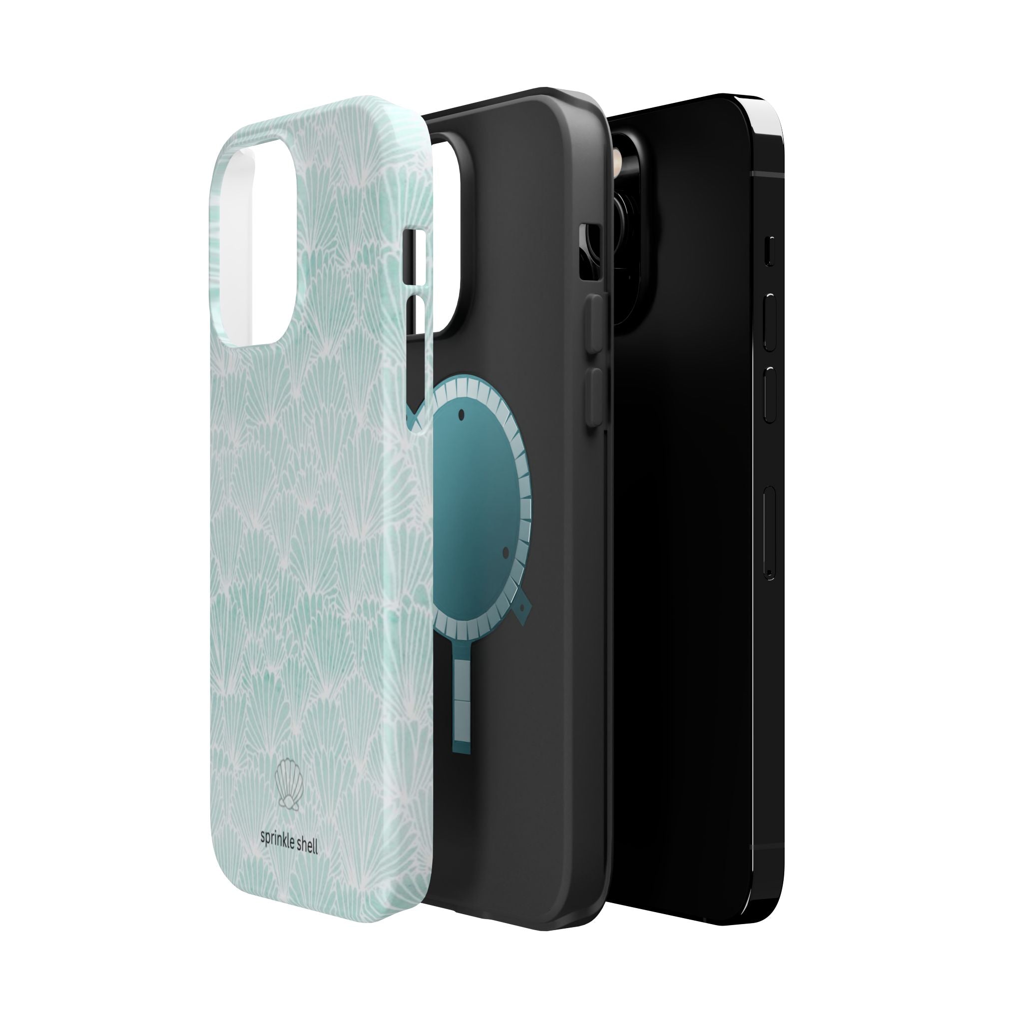 MagSafe Teal Shell Iphone case