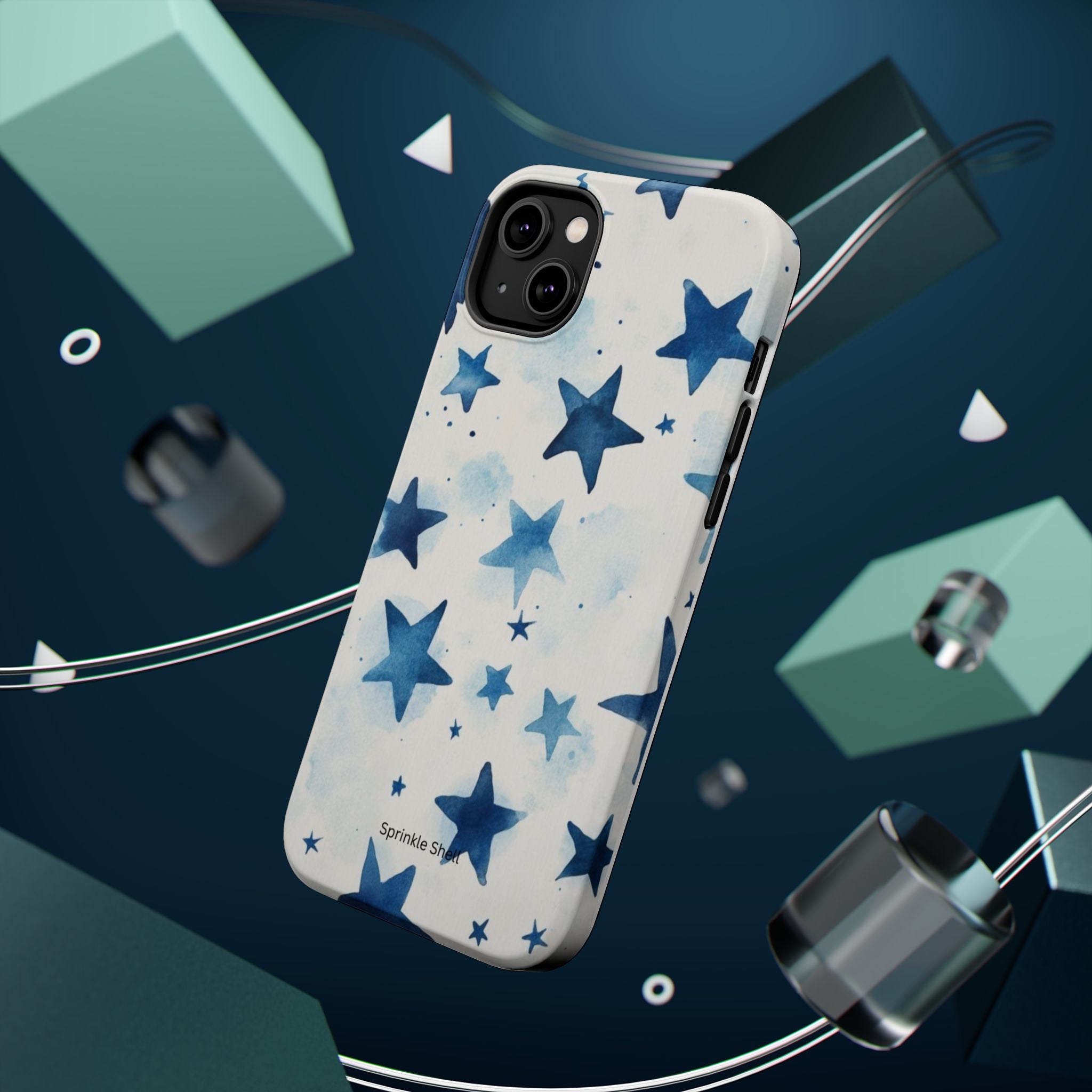 MagSafe Blue Stars iPhone Case