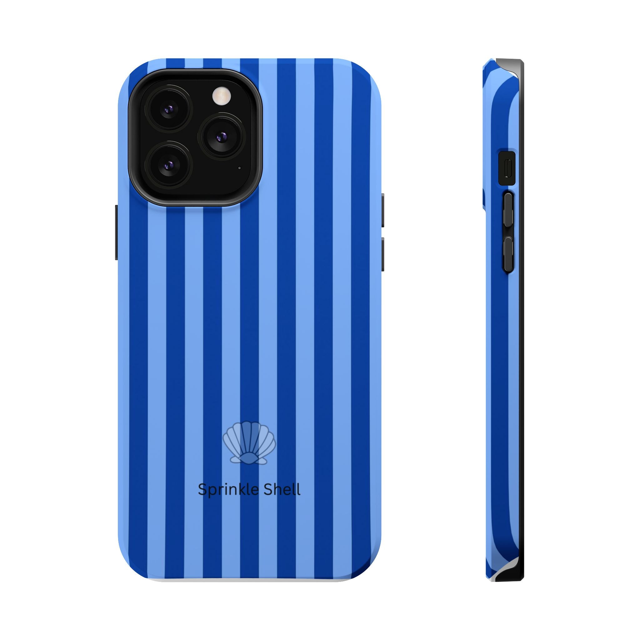MagSafe blue striped case