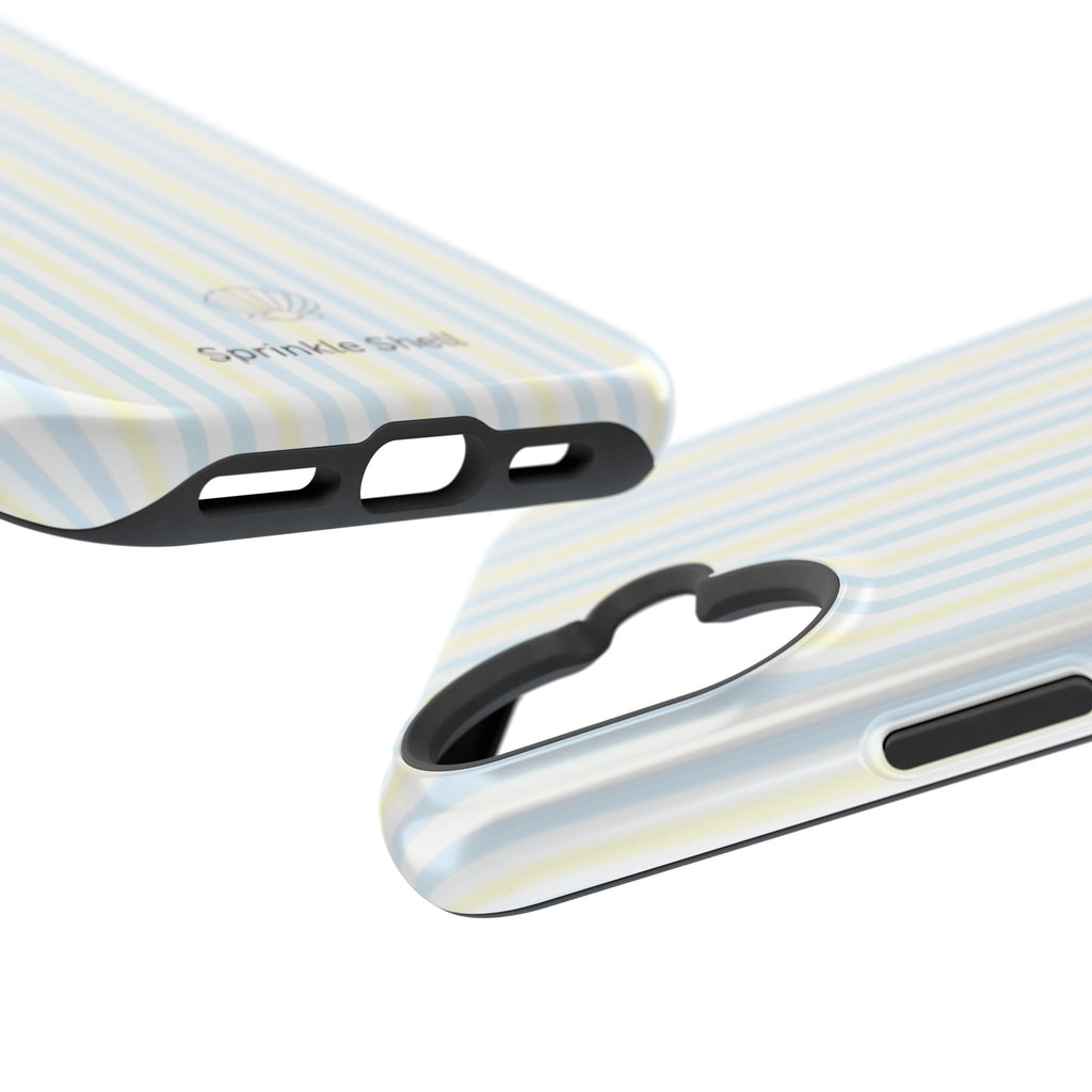 MagSafe Light Yellow And Blue Iphone Case