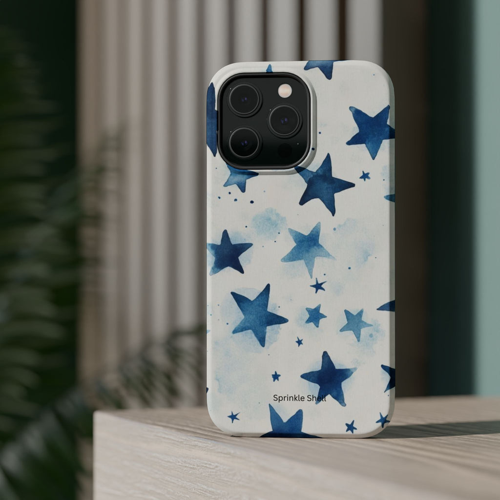 MagSafe Blue Stars iPhone Case
