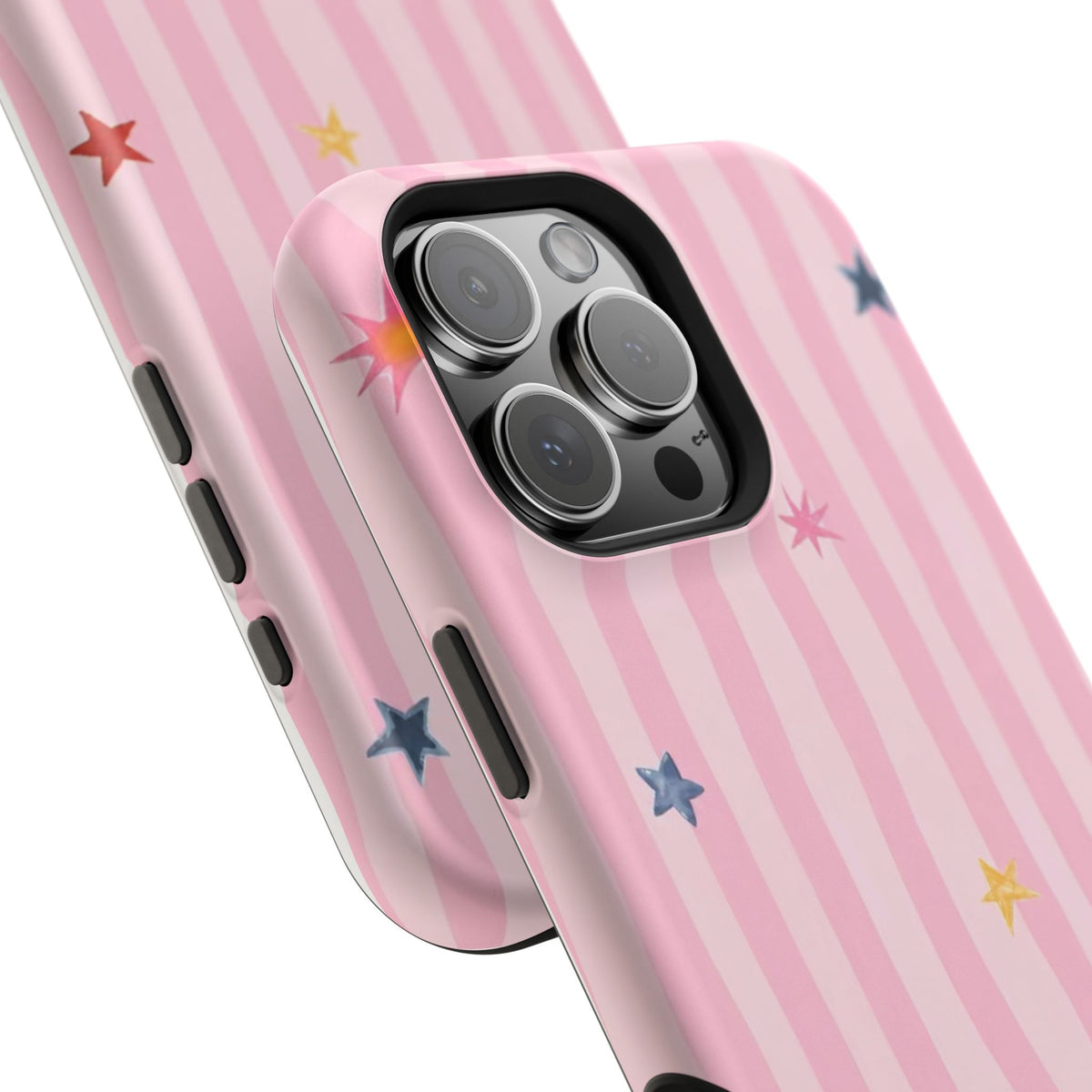 MagSafe pink lines & stars case