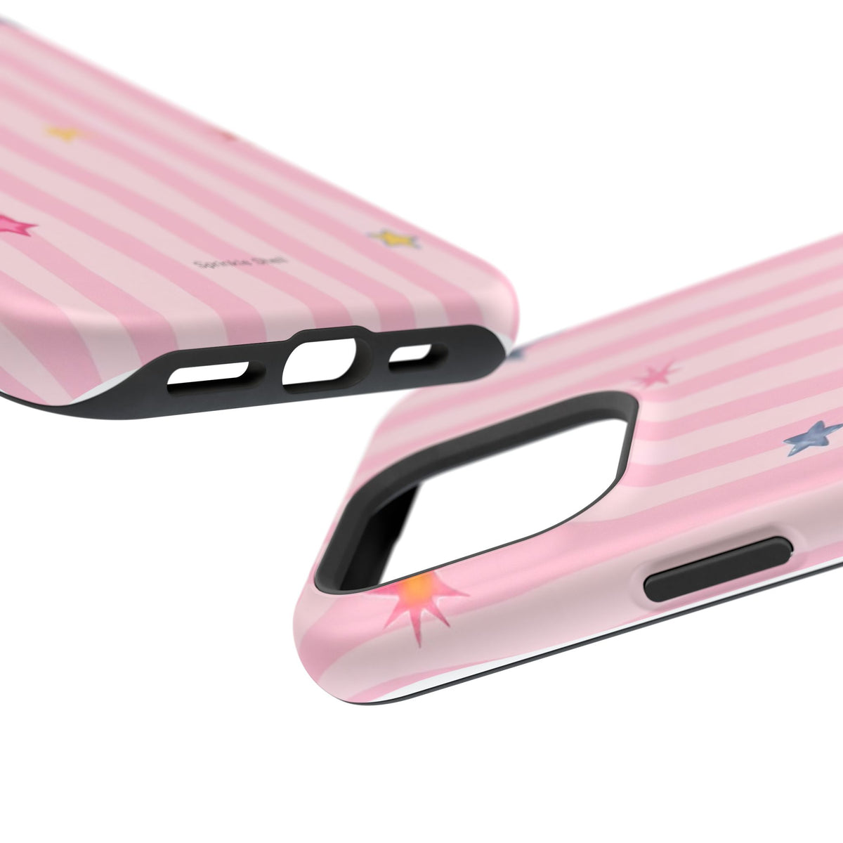 MagSafe pink lines & stars case
