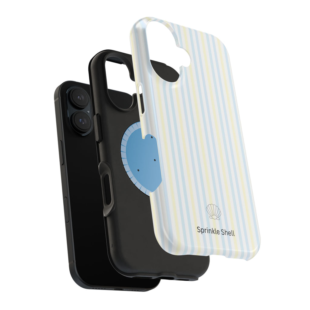 MagSafe Light Yellow And Blue Iphone Case