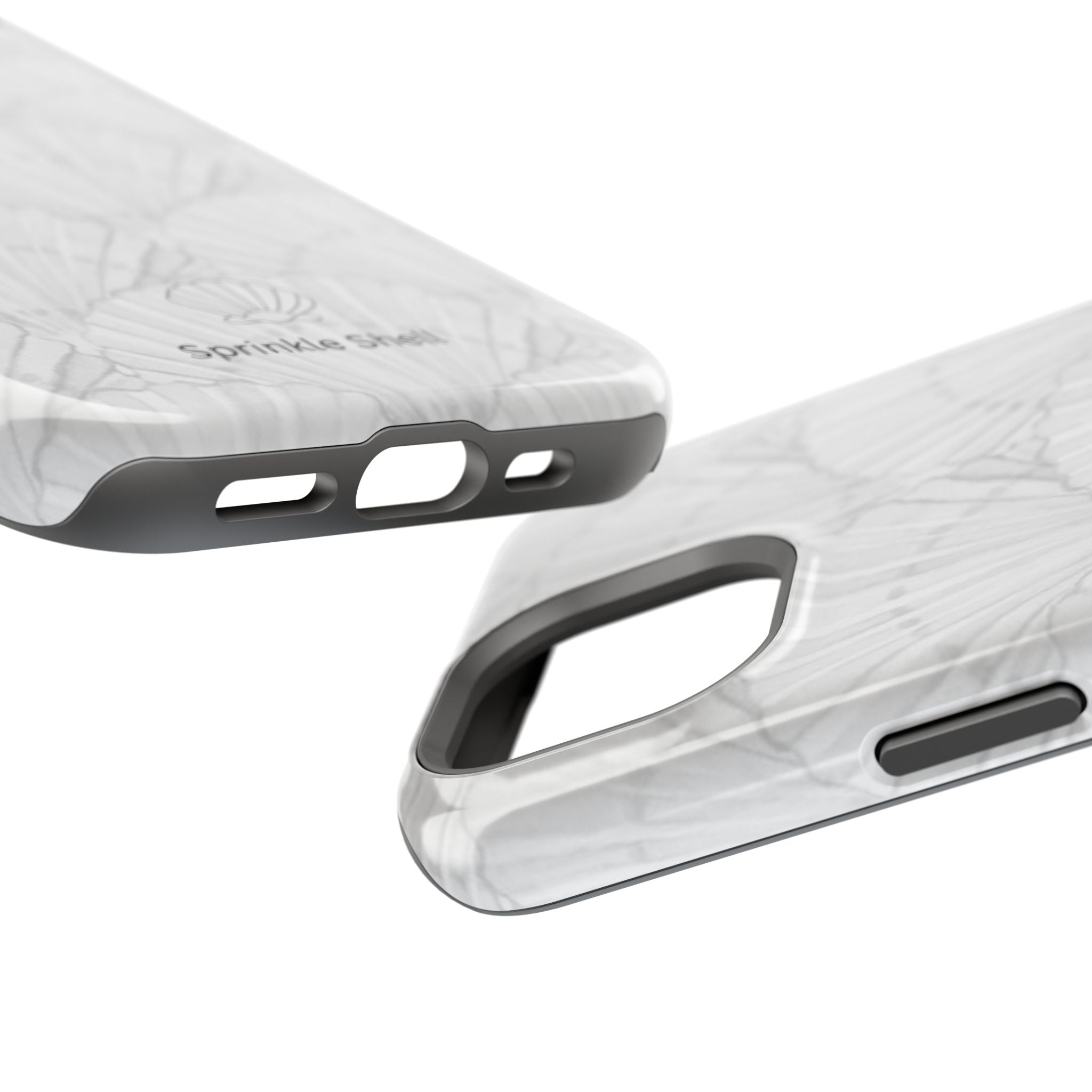 Shell-Pattern Magnetic Impact Phone Case — Protective Modular iPhone Cover
