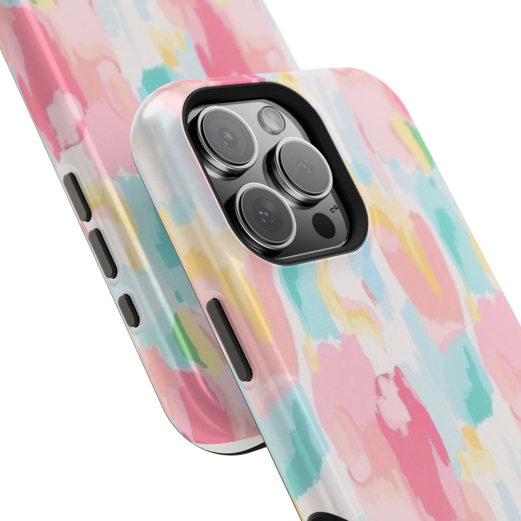 MagSafe cute colorful paint case