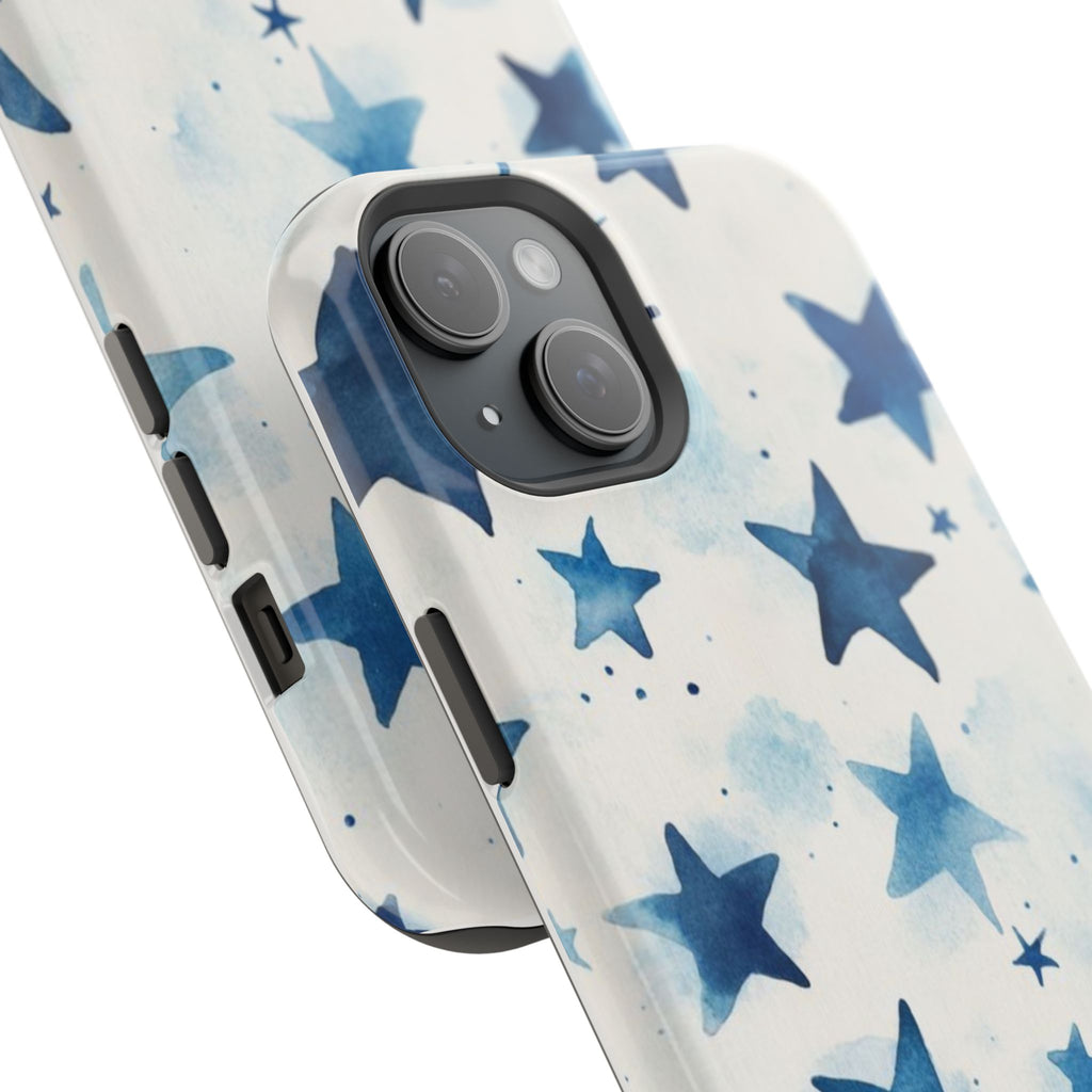 MagSafe Blue Stars iPhone Case