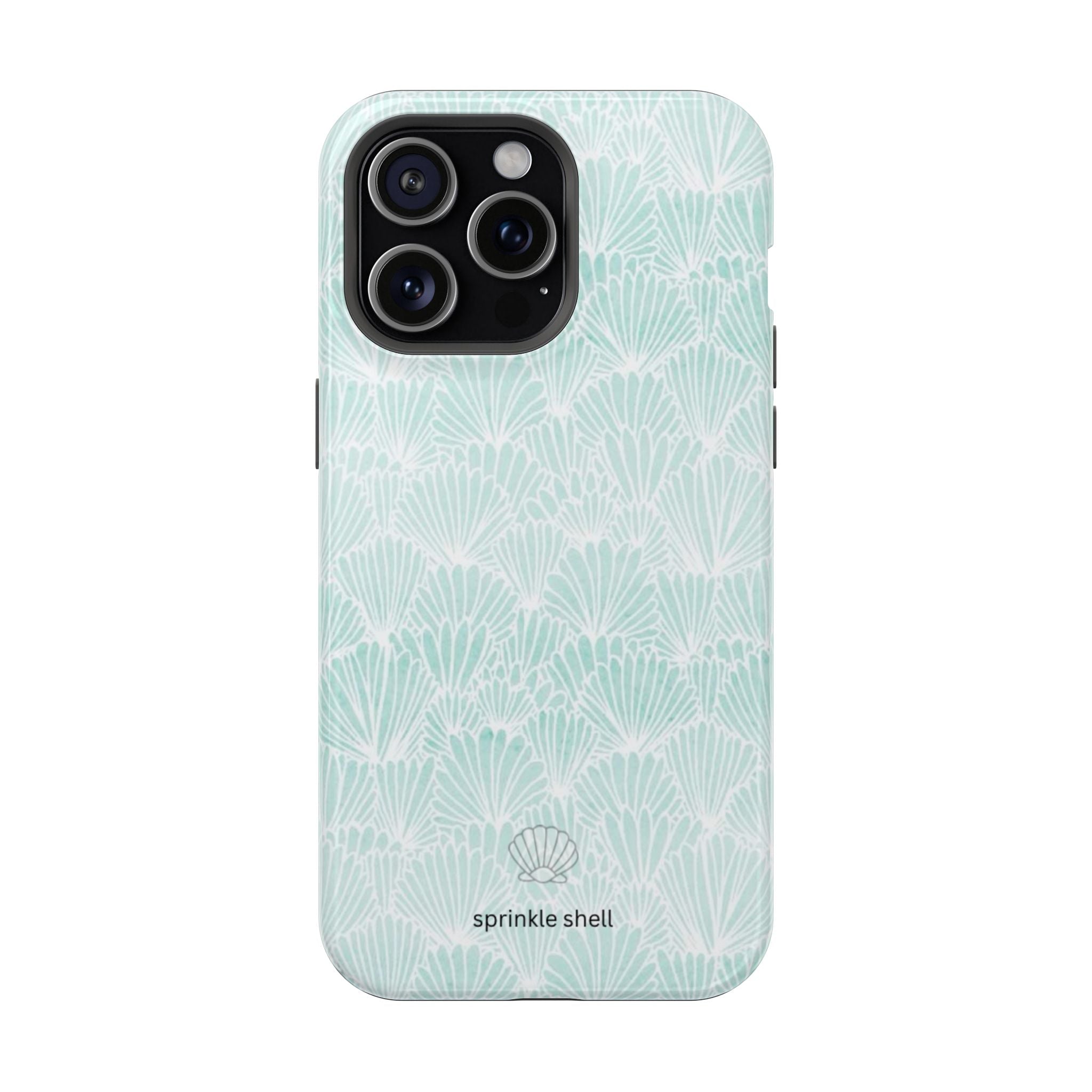 MagSafe Teal Shell Iphone case