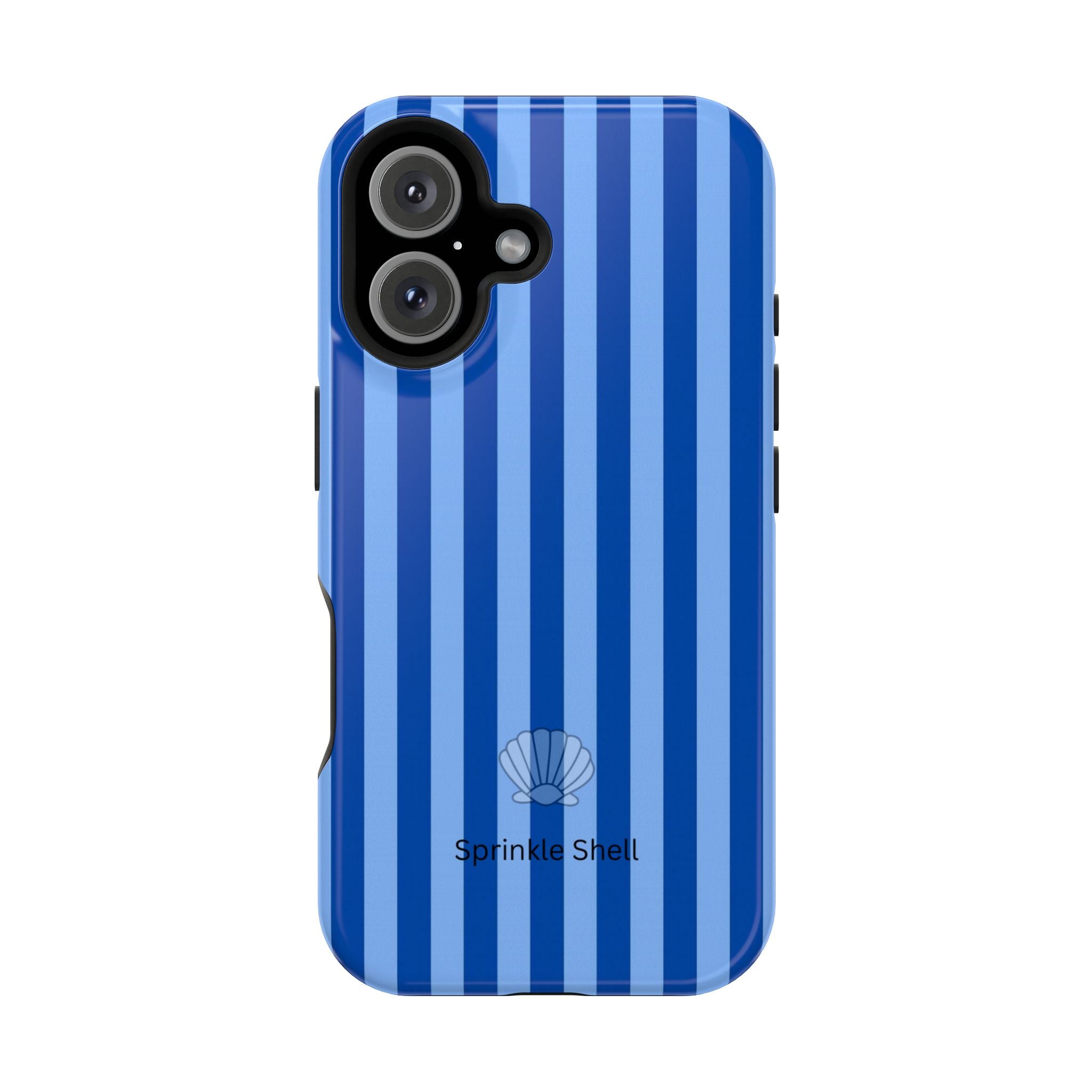 MagSafe blue striped case