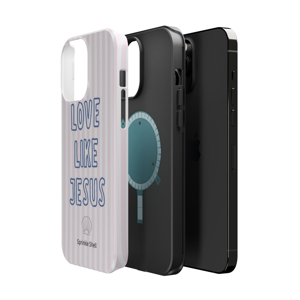 MagSafe Love Like Jesus iphone case