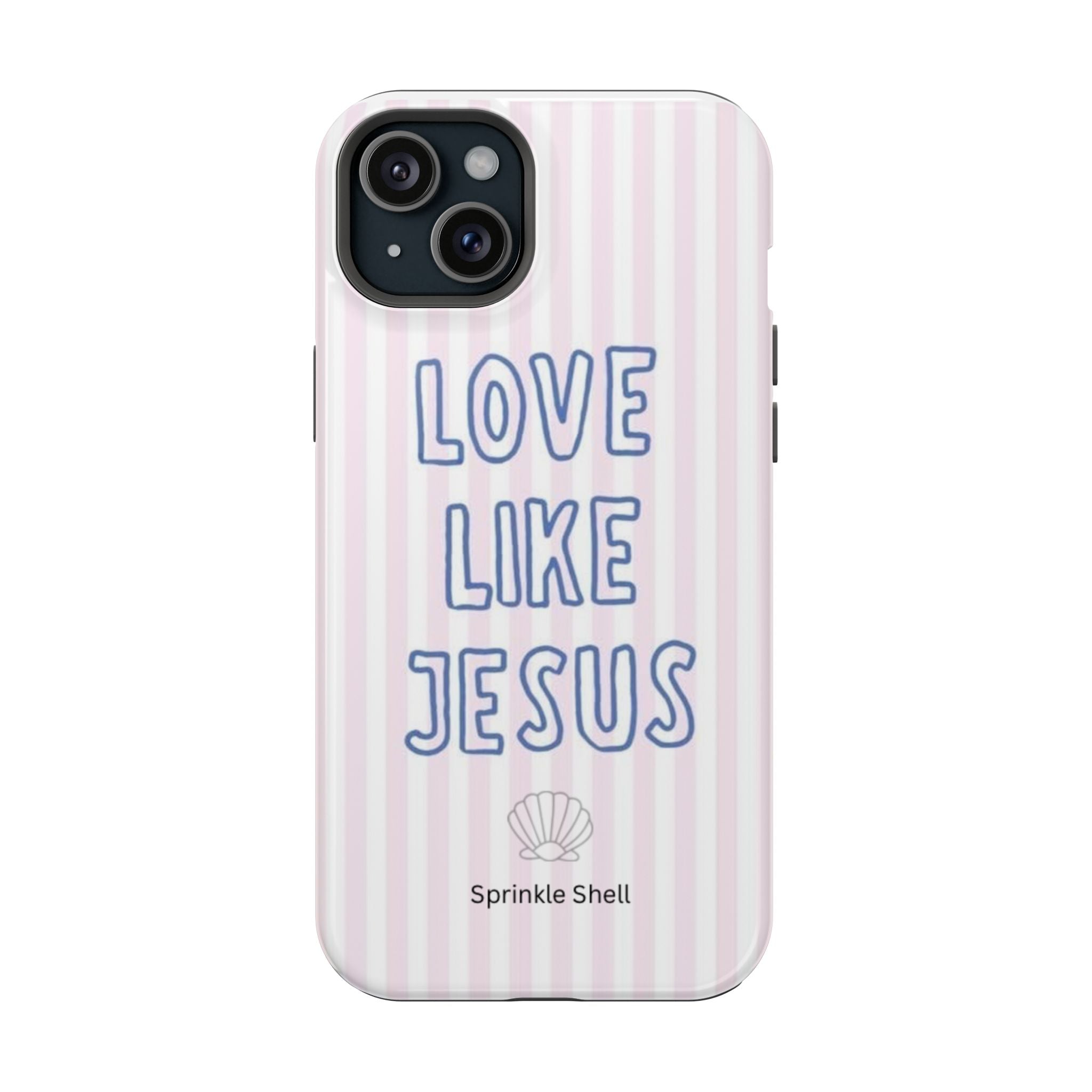 MagSafe Love Like Jesus iphone case