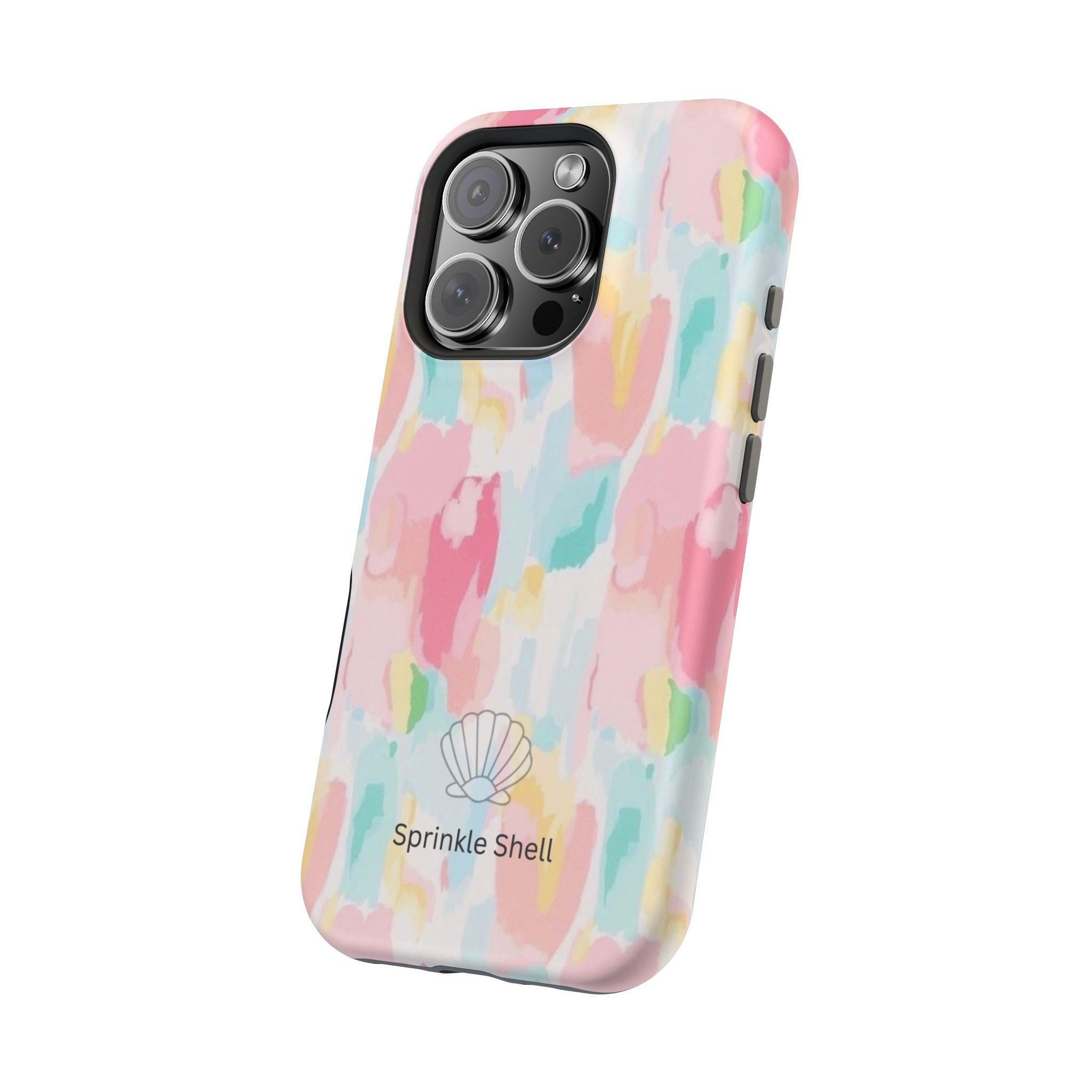 MagSafe cute colorful paint case