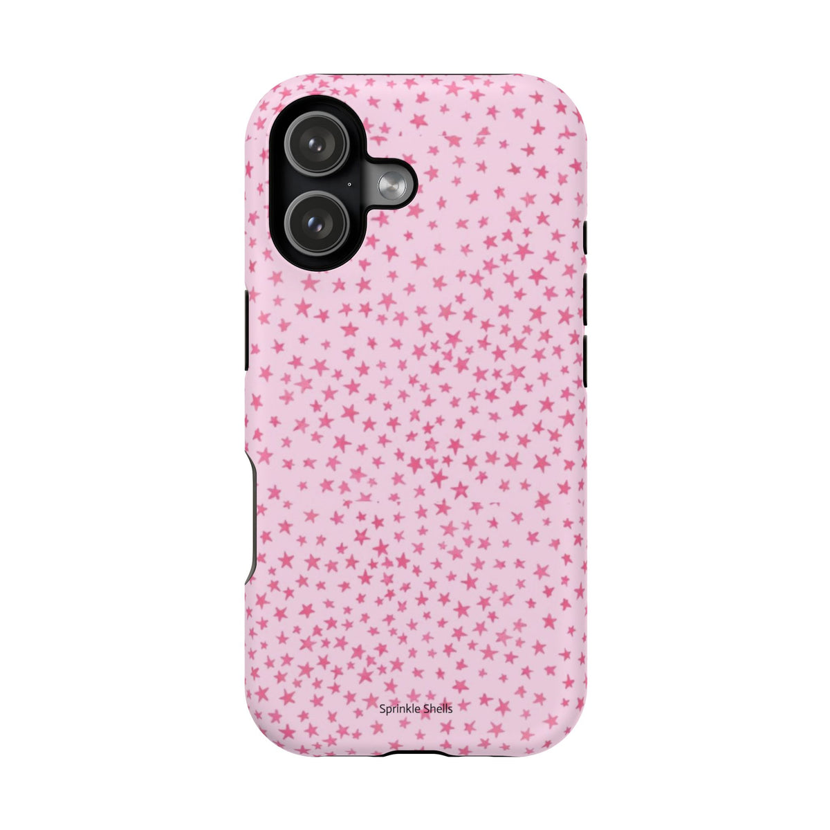 MagSafe mini pink stars case