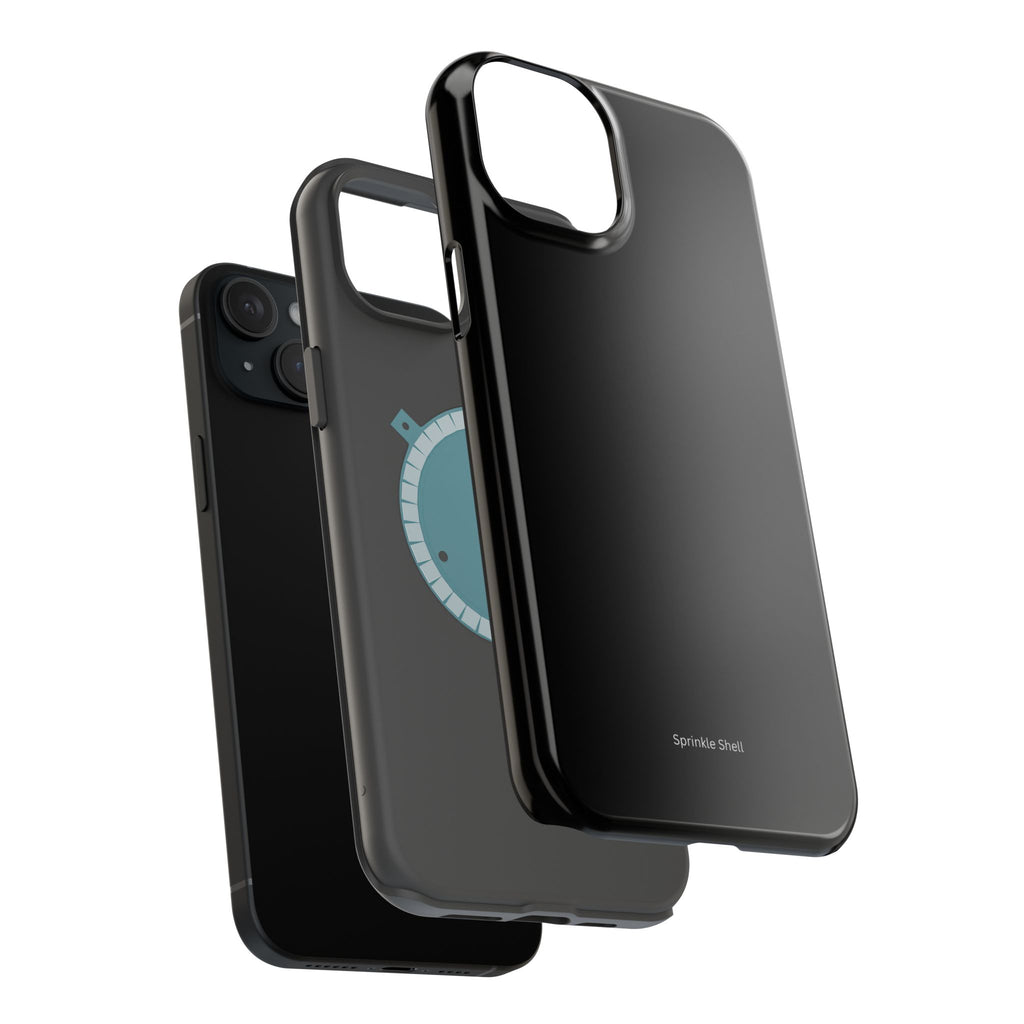 MagSafe Plain Black Iphone Case