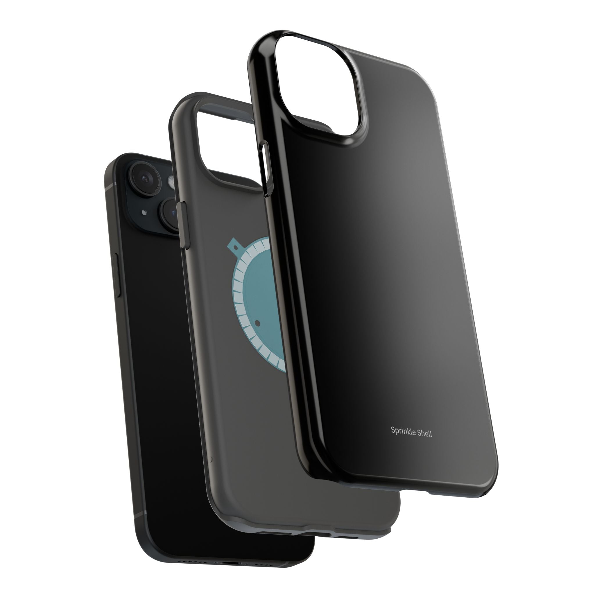 MagSafe Plain Black Iphone Case