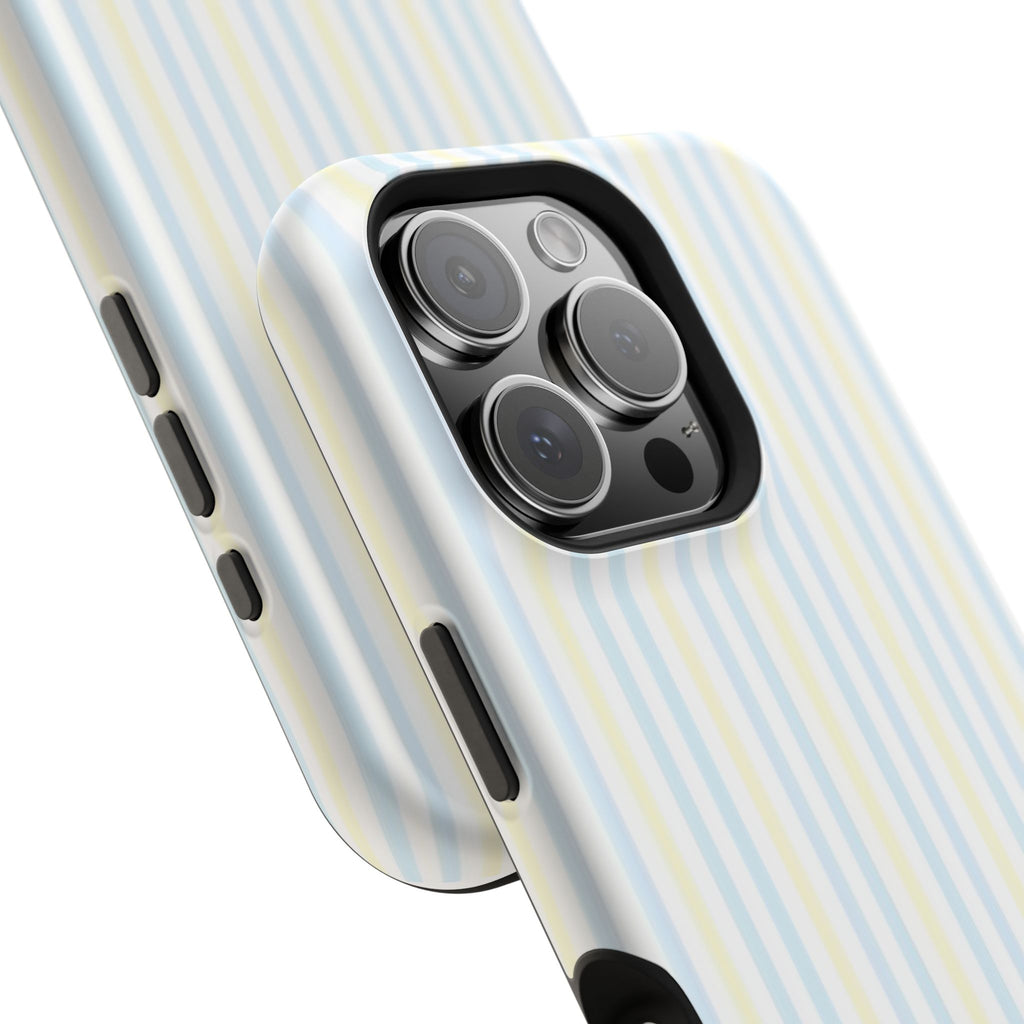 MagSafe Light Yellow And Blue Iphone Case