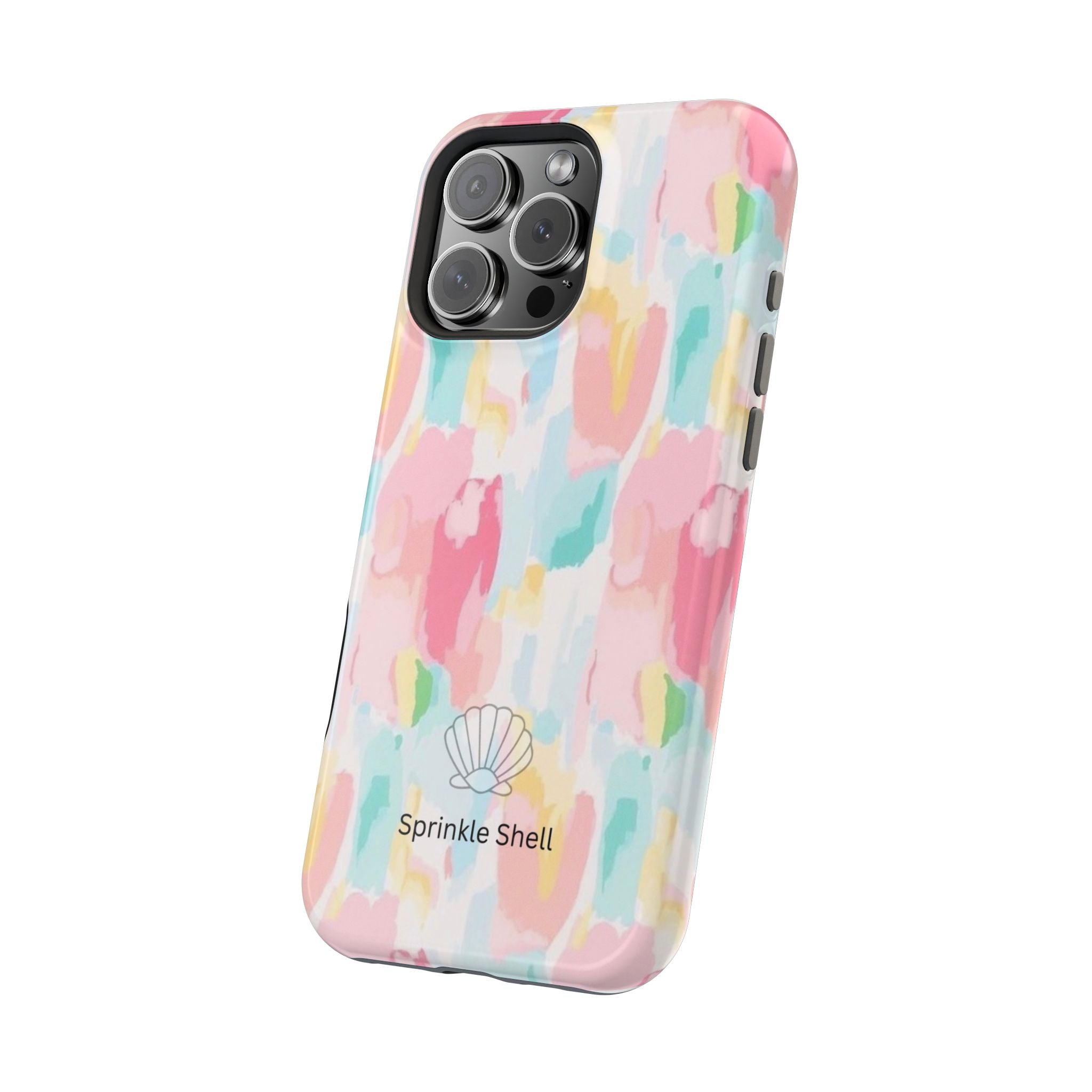 MagSafe cute colorful paint case