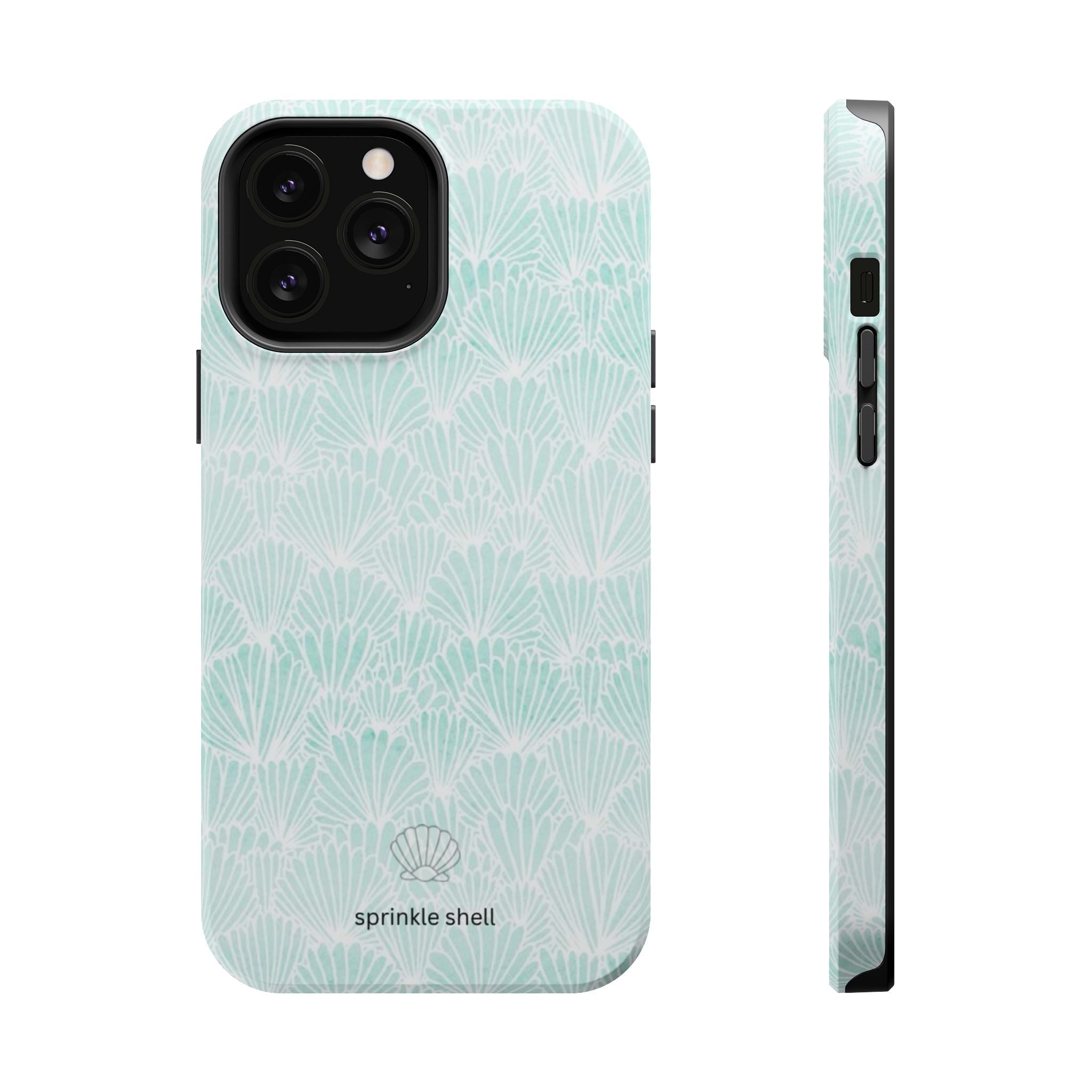 MagSafe Teal Shell Iphone case