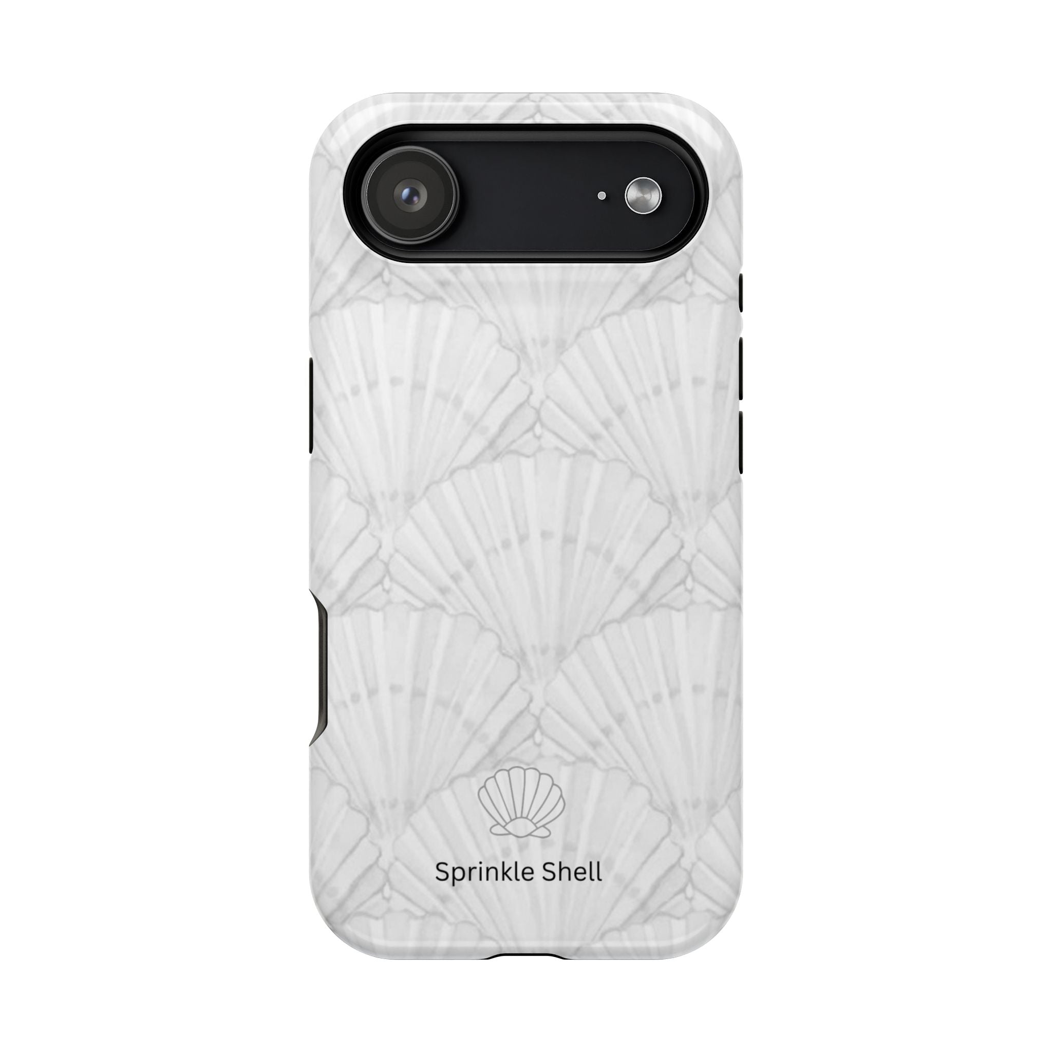 Shell-Pattern Magnetic Impact Phone Case — Protective Modular iPhone Cover