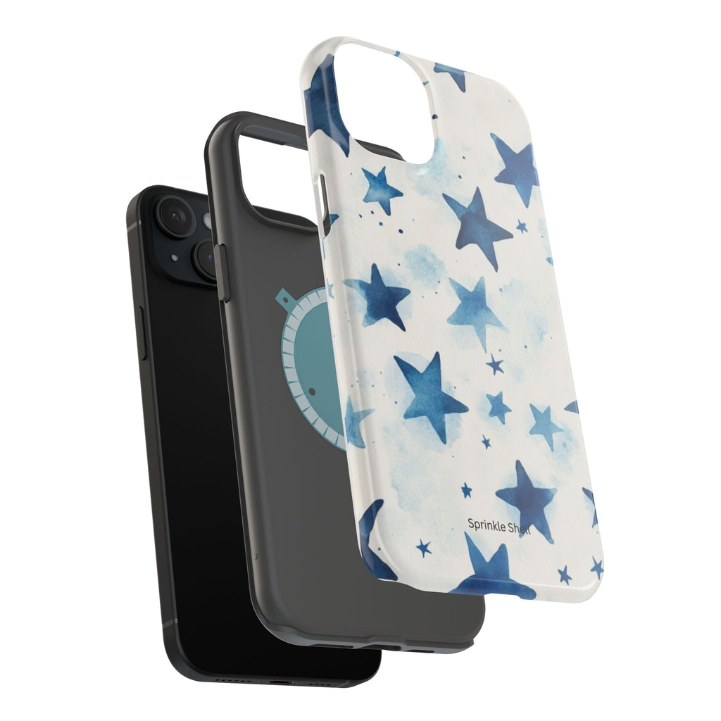 MagSafe Blue Stars iPhone Case
