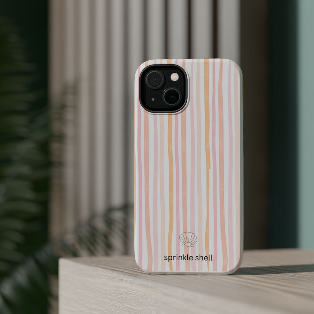 MagSafe Summer Stripes Iphone Case