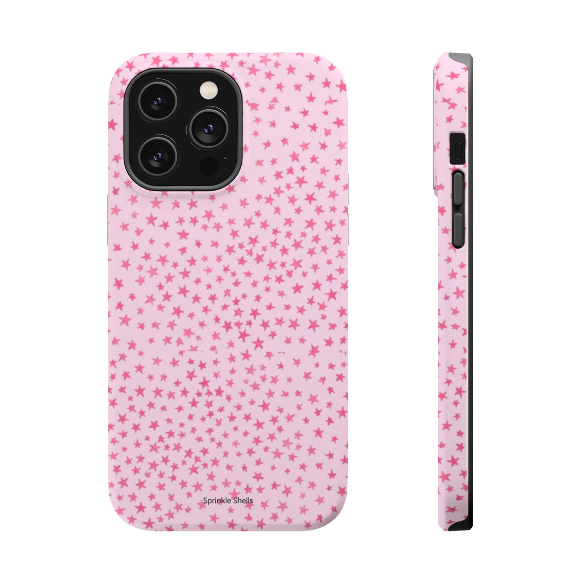 MagSafe mini pink stars case