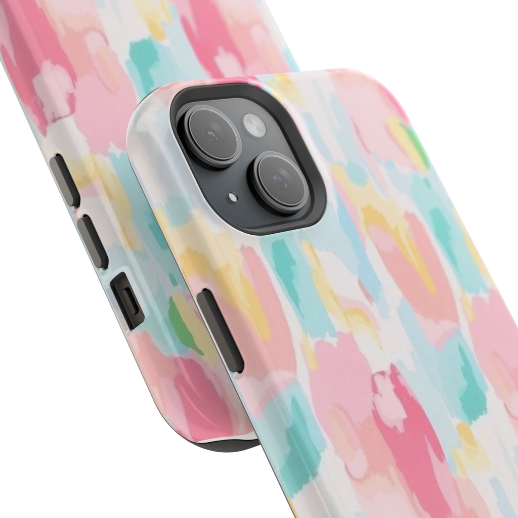 MagSafe cute colorful paint case