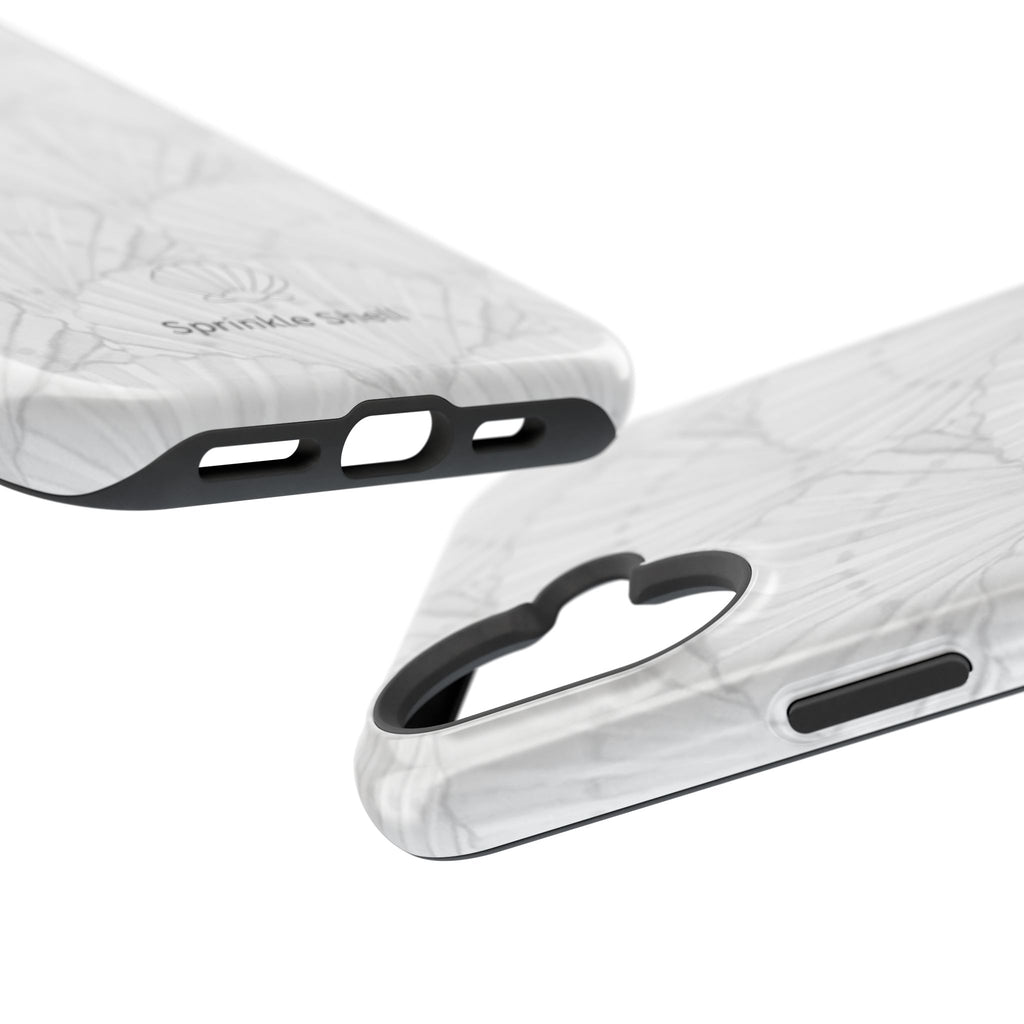 Shell-Pattern Magnetic Impact Phone Case — Protective Modular iPhone Cover