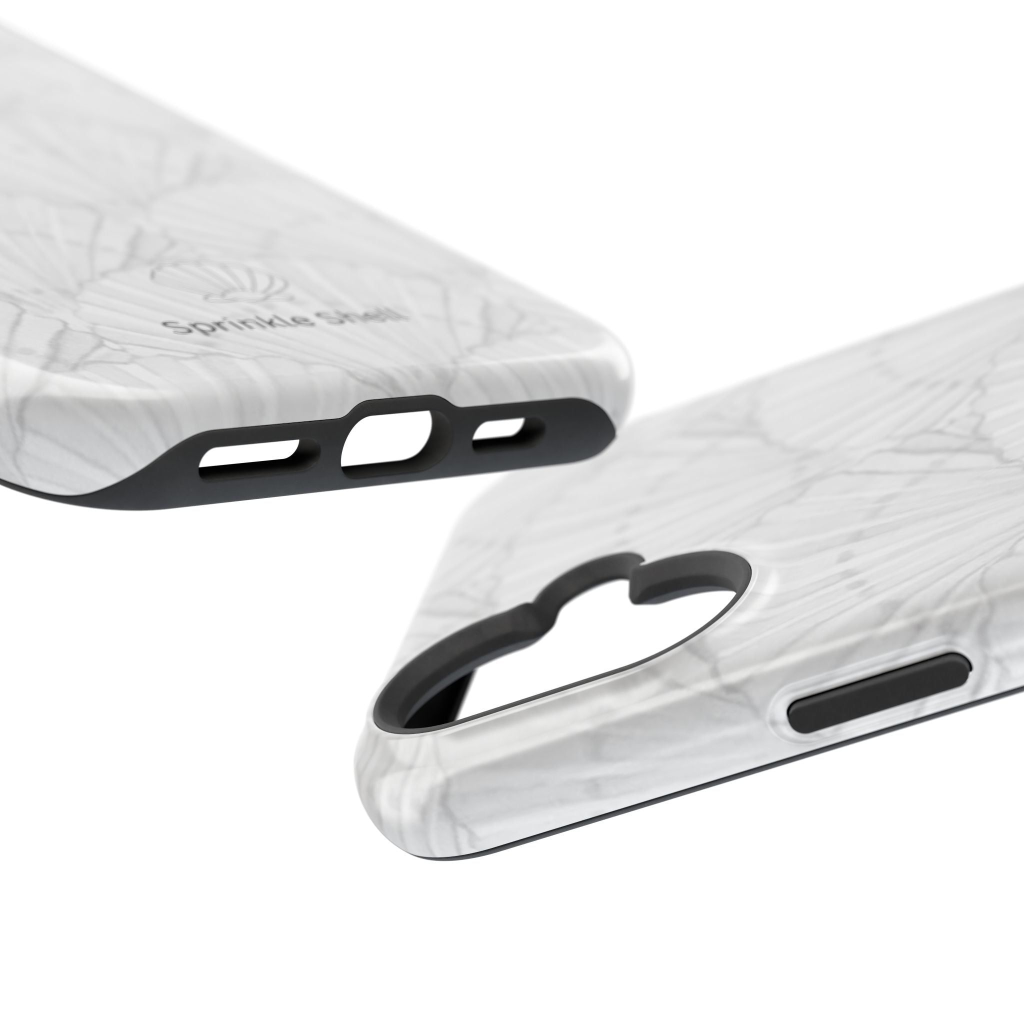 Shell-Pattern Magnetic Impact Phone Case — Protective Modular iPhone Cover