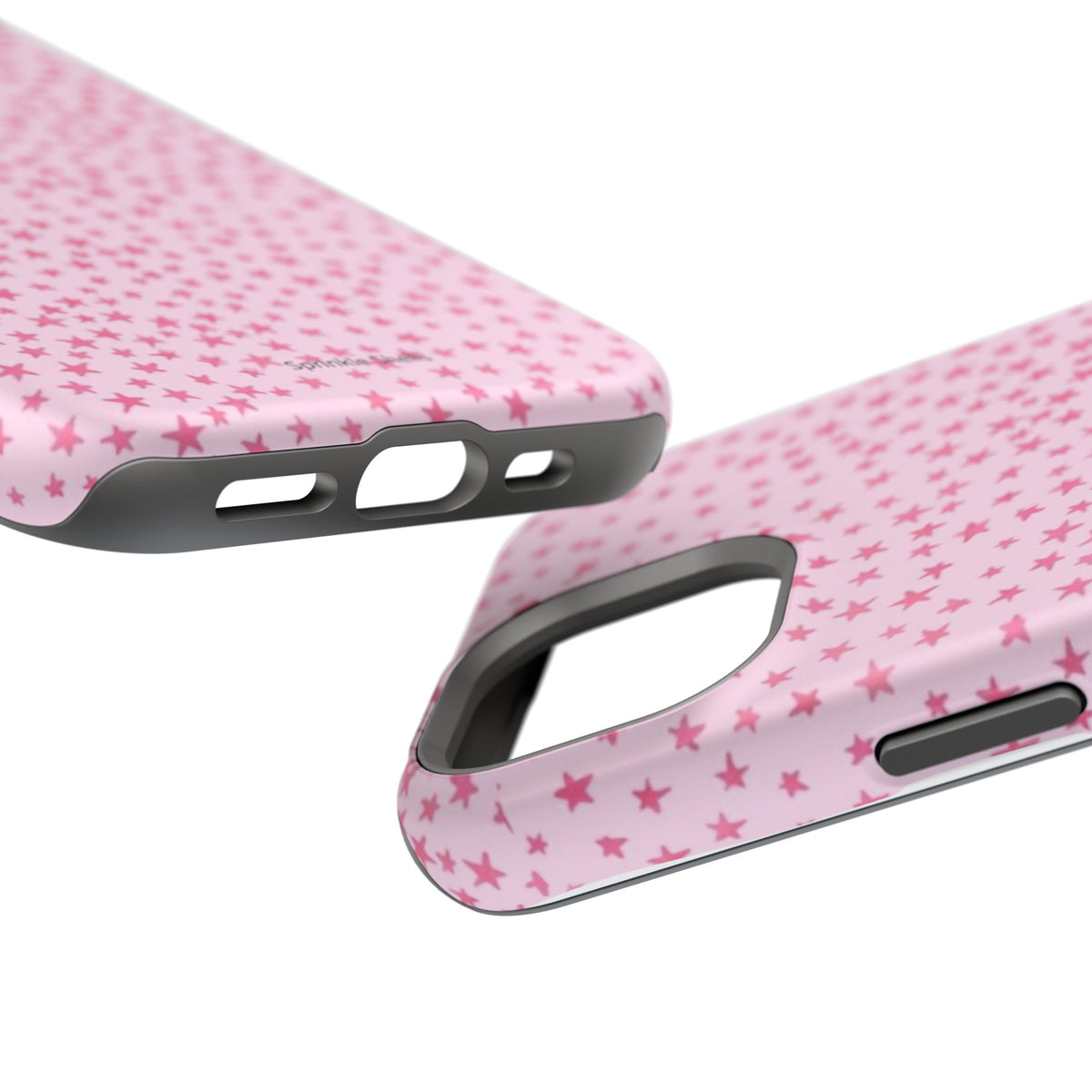 MagSafe mini pink stars case