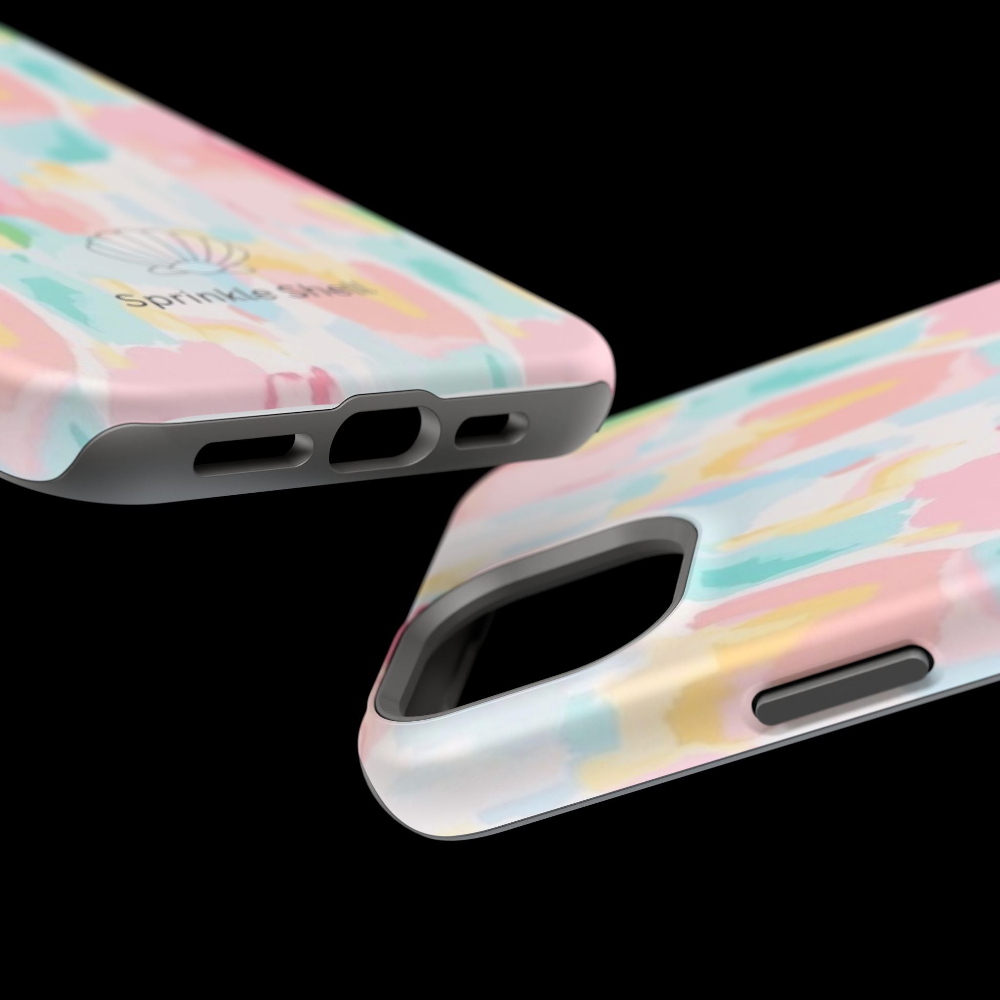 MagSafe cute colorful paint case