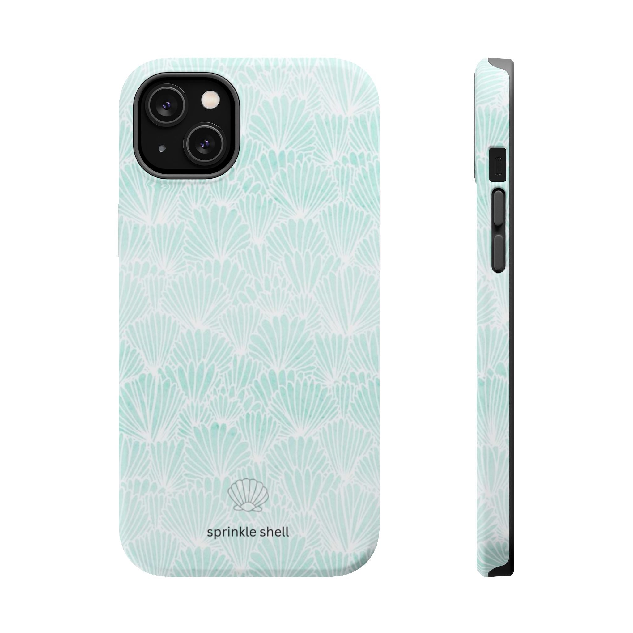 MagSafe Teal Shell Iphone case