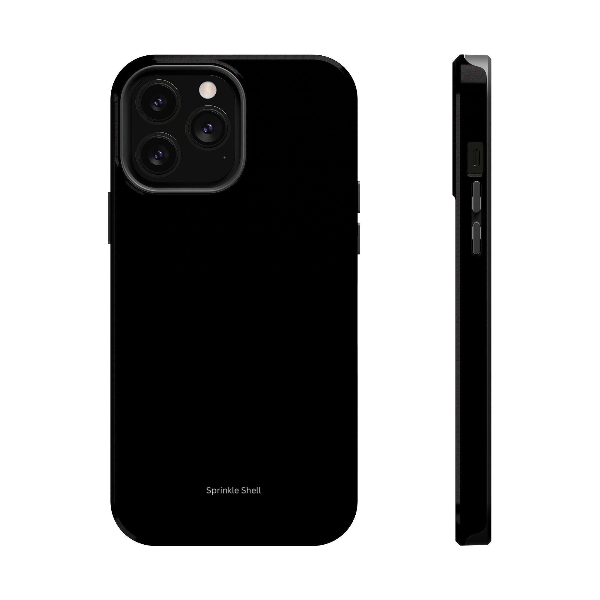 MagSafe Plain Black Iphone Case