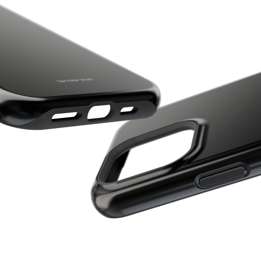 MagSafe Plain Black Iphone Case