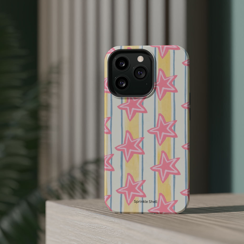 MagSafe Sunmer Stars Iphone Case